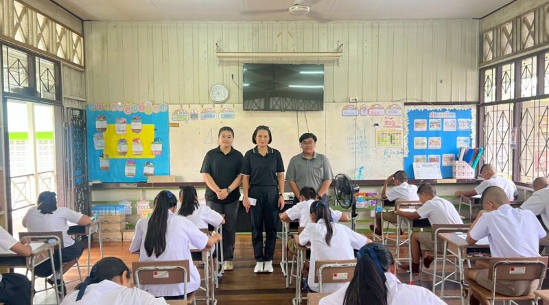 การสอบปลายปี ของนักเรียนชั้นประถมศึกษาปีที่ 1-6 ภาคเรียนที่ 2 ประจำปีการศึกษา 2568